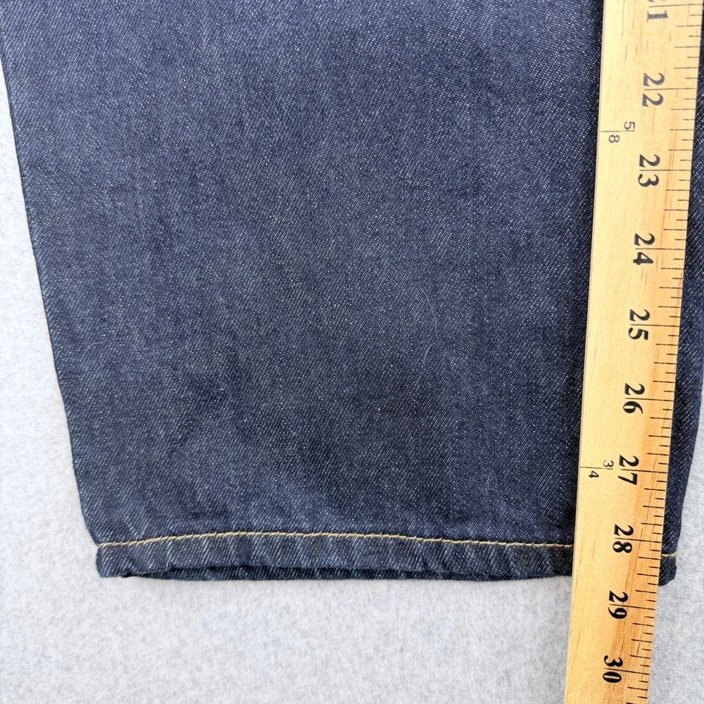 Levis 550 Relaxed Fit Jeans Mens 42x29 Dark Indigo Blue Denim New Without Tags